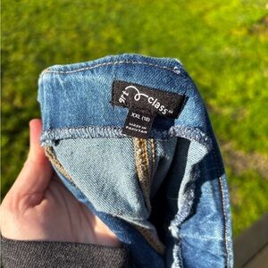 Art Class Blue Denim Mini Dress